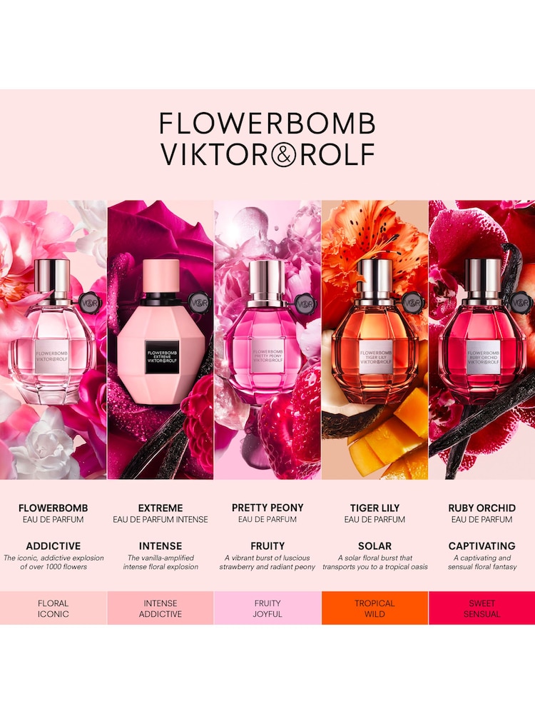 Viktor & Rolf Flower Bomb Pretty Peony Eau de Parfum 100ml - Image 7 of 7 Viktor & Rolf Flower Bomb Pretty Peony Eau de Parfum 100ml - Image 7 of 7