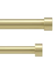 Umbra Brass Cappa Double Curtain Pole 91- 168cm - Image 5 of 5