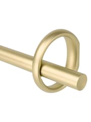 Umbra GOLD Ringlet Curtain Pole 107- 305cm - Image 5 of 5
