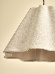 Laura Ashley Cream Scallop Wavy Fabric Shade - Image 4 of 6