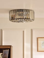 Laura Ashley Champagne Gold Fernhurst Small Ceiling Light - Image 2 of 6