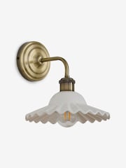 Laura Ashley White Beca Wall Light - Image 6 of 6