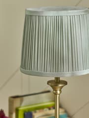 Laura Ashley Sage Green Hemsley Table Lamp - Image 3 of 5