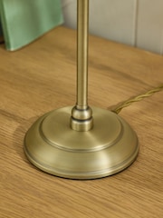 Laura Ashley Sage Green Hemsley Table Lamp - Image 4 of 5