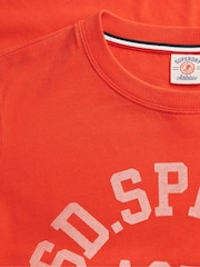 Superdry Red SUPERDRY Vintage Prep Pocket T-Shirt - Image 5 of 5