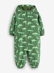 Green Puddlesuit (3mths-7yrs) - Image 1 of 9
