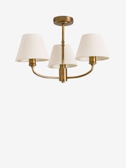 Laura Ashley Bronze Denston Ceiling Light - Image 6 of 6