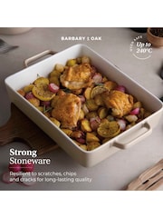 Barbary and Oak Cashmere Nattura Rectangular Baking Dish - Image 3 of 9