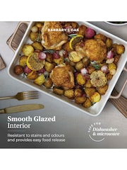 Barbary and Oak Cashmere Nattura Rectangular Baking Dish - Image 4 of 9