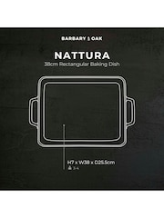 Barbary and Oak Cashmere Nattura Rectangular Baking Dish - Image 6 of 9
