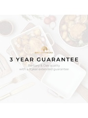 Barbary and Oak Set of 2 Cashmere Nattura Square Baking Dishes - Image 7 of 9