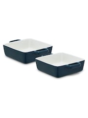 Barbary and Oak Set of 2 Agave Nattura Square Baking Dishes - Image 1 of 9