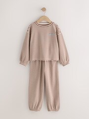 Blue/Brown Jogger Pyjamas 3 Pack (3-16yrs) - Image 7 of 9