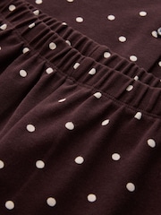 Chocoloate Spot Cardigan Wide Leg Pyjamas 1 Pack (3-16yrs) - Image 9 of 9