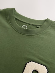 Green Garfield Varsity Regular Fit T-Shirt - Image 8 of 9