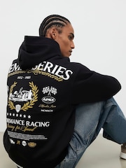 River Island Oversized Premio Series Racing Hoodie - Imaginea 3 din 4