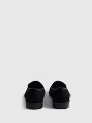 River Island Black Suede Tassel Loafers - Image 2 of 3
