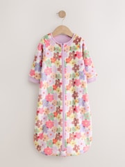 Multi Floral 2.5 Tog Fleece Baby Sleep Bag - Image 3 of 6