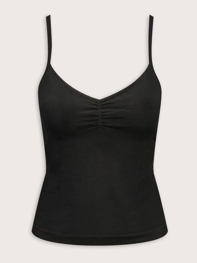 TALA Black Sculpt Seamless Ruched Vest - Image 3 of 3