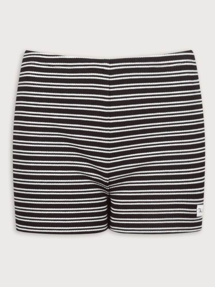 TALA Black Stripe Knit Shorts - Image 3 of 3