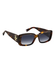 Tommy Hilfiger Brown Rectangular Sunglasses - Image 2 of 5