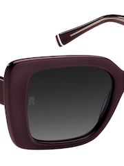 Tommy Hilfiger Red Butterfly Sunglasses - Image 3 of 4
