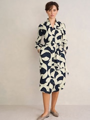 Hobbs Blue Alisa Dress - Image 1 of 4