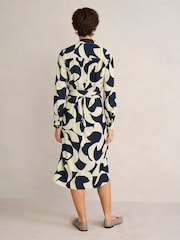 Hobbs Blue Petite Alisa Dress - Image 2 of 4