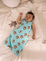 Green Bear Hugs 2.5 Tog Removable Sleeve Baby Sleep Bag - Image 2 of 11