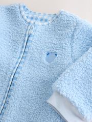 Blue Borg 2.5 Tog Fleece Baby Sleep Bag - Image 5 of 7