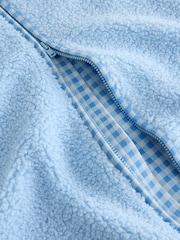 Blue Borg 2.5 Tog Fleece Baby Sleep Bag - Image 6 of 7