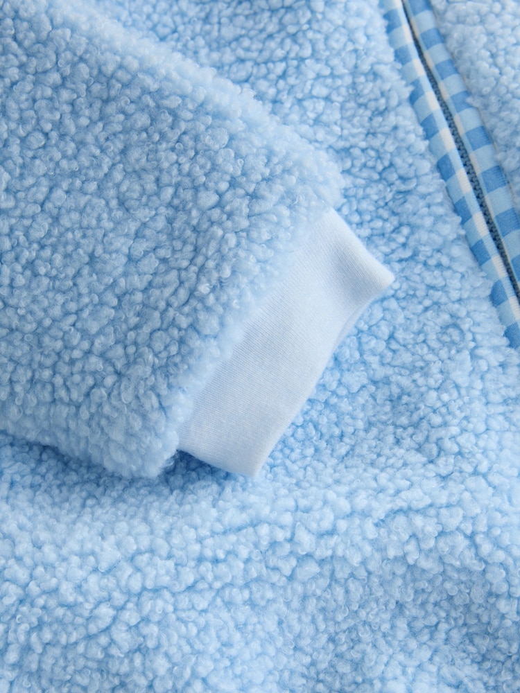 Blue Borg 2.5 Tog Fleece Baby Sleep Bag - Image 7 of 7 Blue Borg 2.5 Tog Fleece Baby Sleep Bag - Image 7 of 7