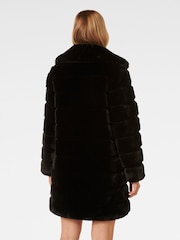 Forever New Tara Faux Fur Coat - Bild 2 von 5