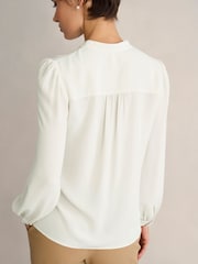 Hobbs White Dominica Blouse - Image 2 of 4