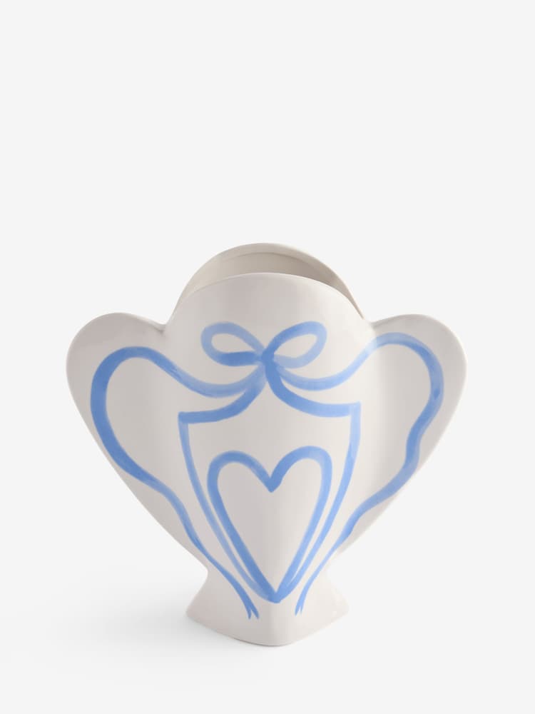 Cath Kidston Blue Silhouette Vase - Image 5 of 5 Cath Kidston Blue Silhouette Vase - Image 5 of 5