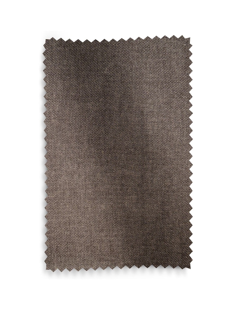 Opulent Chenille Mink Brown Stella Storage Drawer Coffee Table - Image 11 of 11