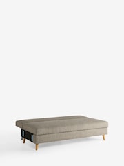 Chunky Marl Olive Green Wilson Double Sofa Bed - Image 13 of 15