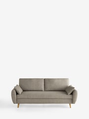 Chunky Marl Olive Green Wilson Double Sofa Bed - Image 9 of 15