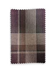 Cosy Check Plum Purple Pendry Recliner Chair - Image 13 of 13