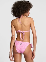 Victoria's Secret Pink Pink Leopard Cheeky Bikini Bottoms - Image 1 of 2