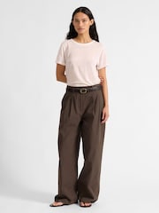 Albaray Pleat Front Wide Leg Trousers - Bild 1 von 4