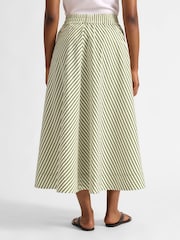 Green Stripe Skirt - Image 2 of 5