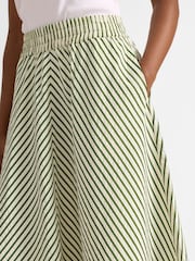 Green Stripe Skirt - Image 3 of 5