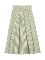 Green Stripe Skirt - Image 5 of 5