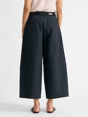 Albaray Blue Wide Leg Barrel Trousers - Image 2 of 4