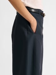 Albaray Blue Wide Leg Barrel Trousers - Image 3 of 4