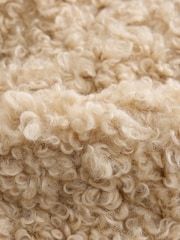 Neutral Curly Faux Fur Gilet (3-16yrs) - Image 9 of 9