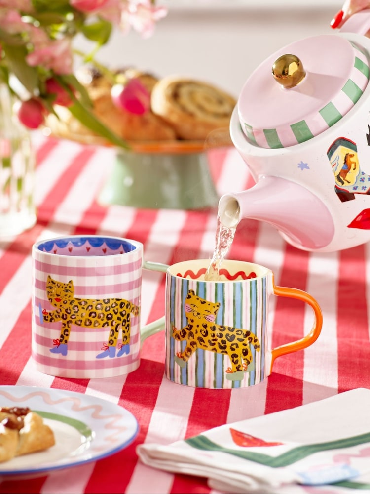 Eleanor Bowmer Pink Mummy & Me Mug Set - Image 1 of 4