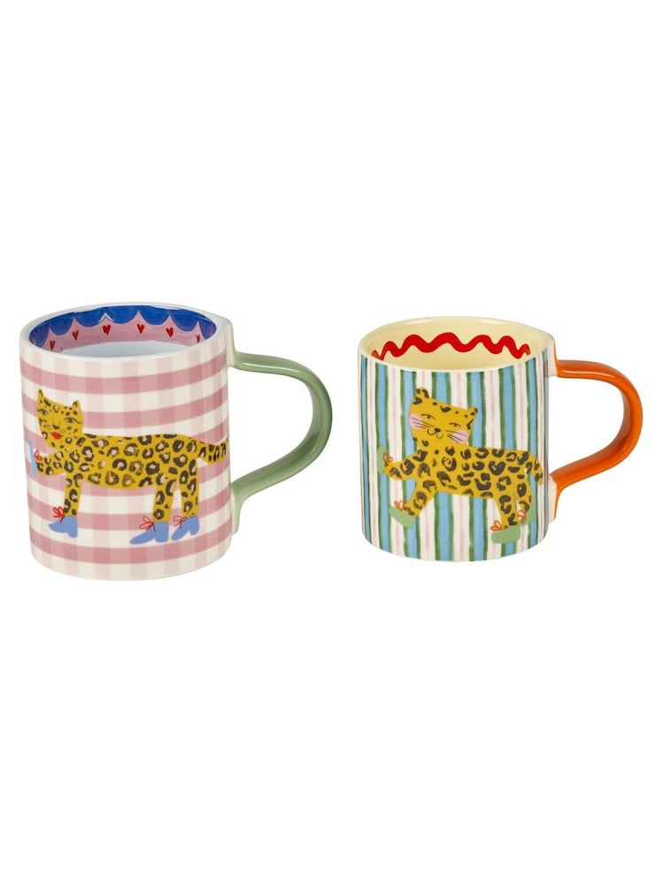 Eleanor Bowmer Pink Mummy & Me Mug Set - Image 2 of 4