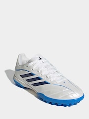 adidas Yellow Copa Pure IV Club Kids Turf Football Boots - Image 3 of 9